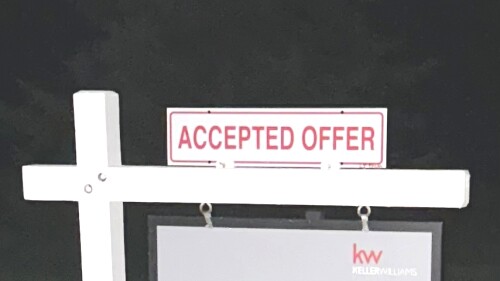 Accepted Offer Sign