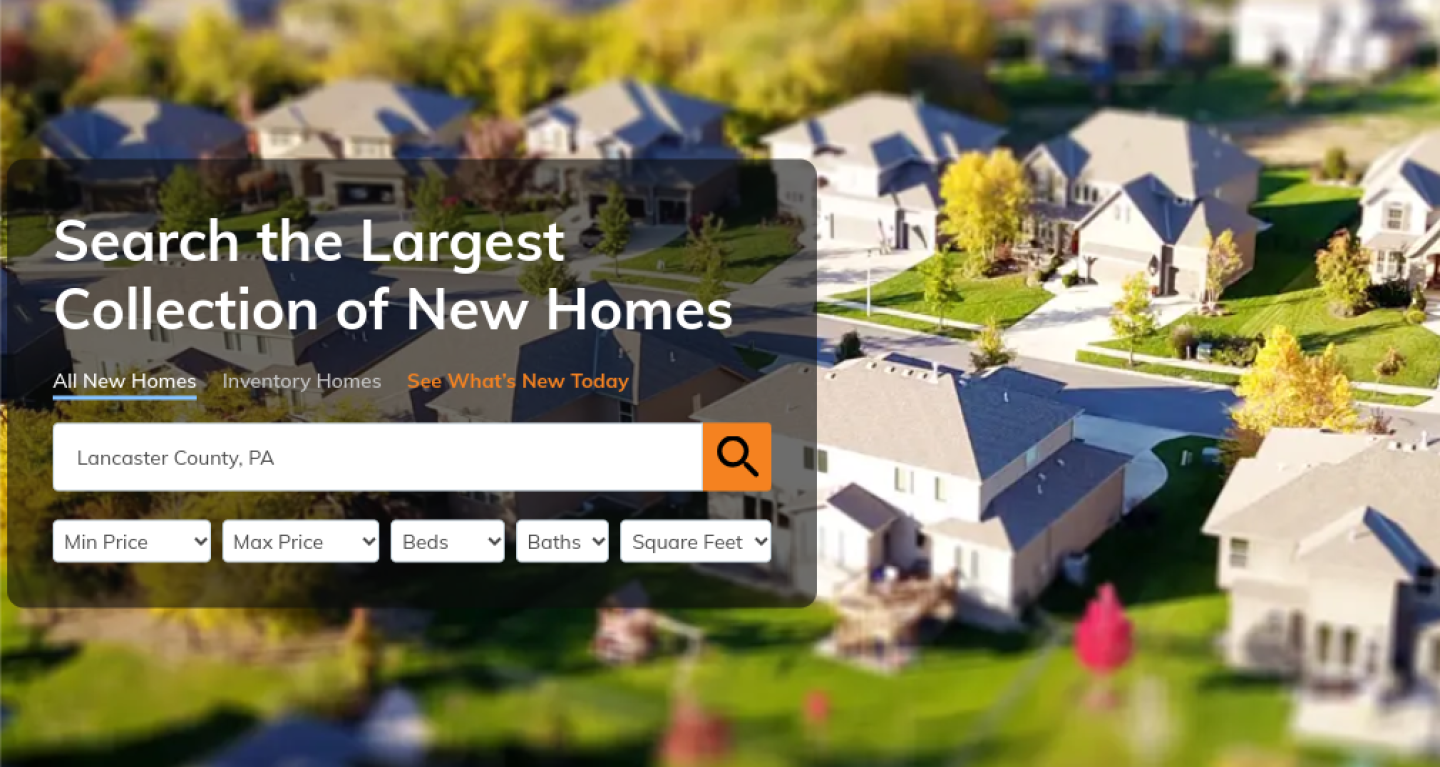 New Home Source Search Widget