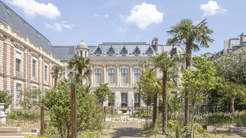 Bnf coté jardin